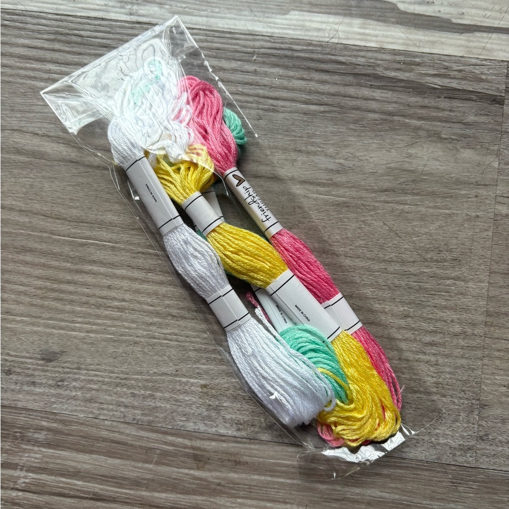 Colorful Embroidery Floss Set